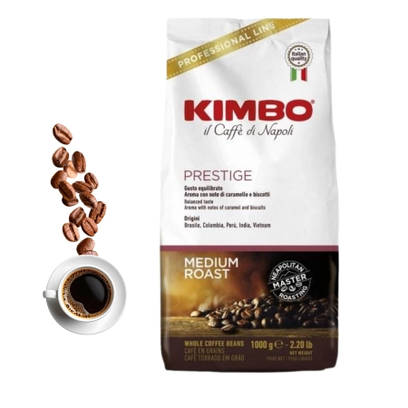 Kawa ziarnista KIMBO 1KG PRESTIGE